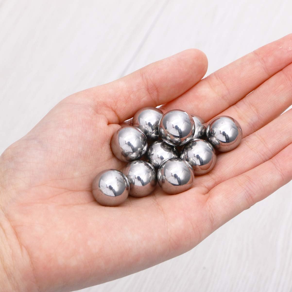 фото Шарики стальные 15 мм 10 шт Шарики стальные 15 мм 10 шт