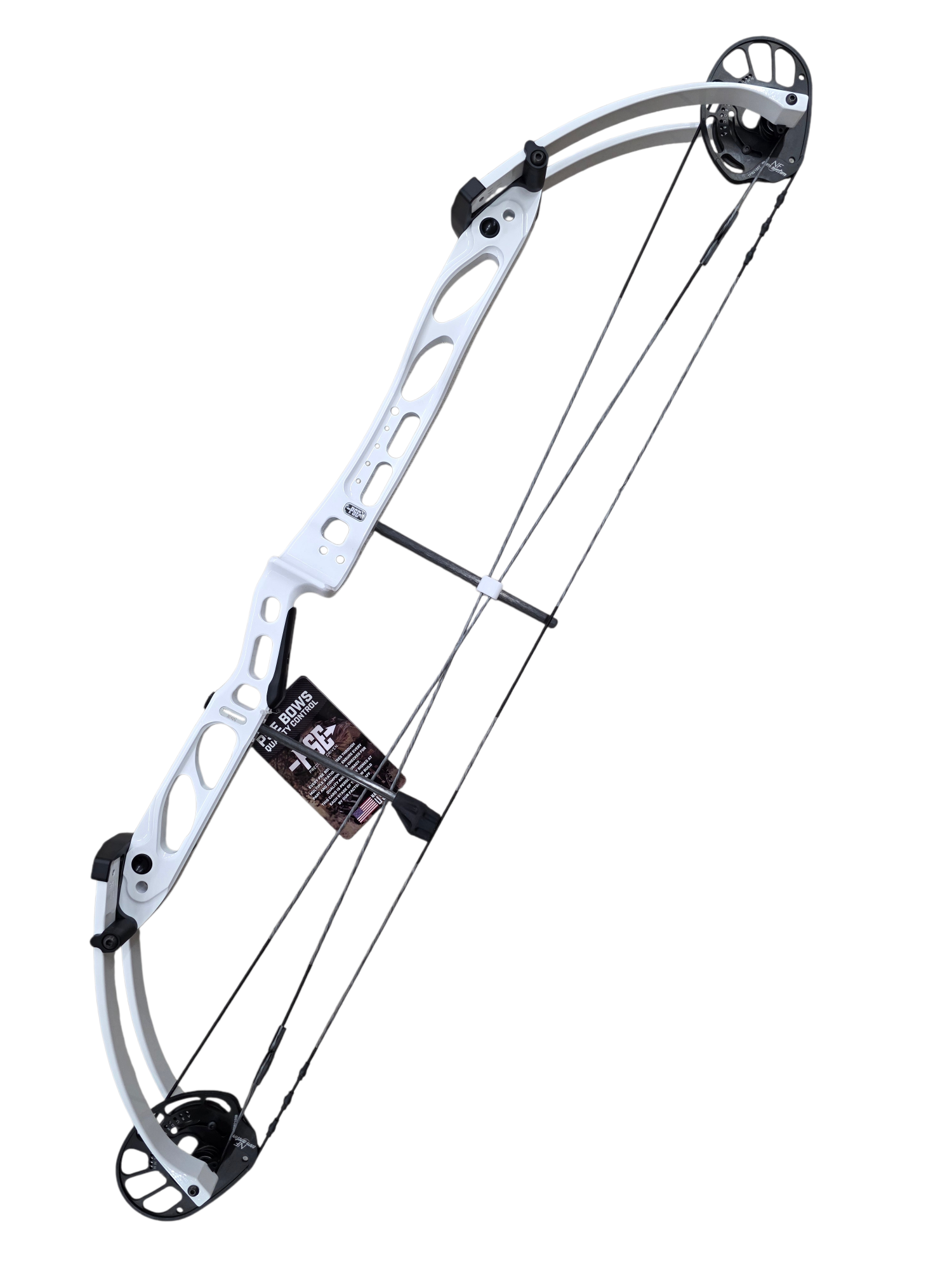 Лук блочный спортивный PSE Lazer X 2026 Белый 50 фунтов