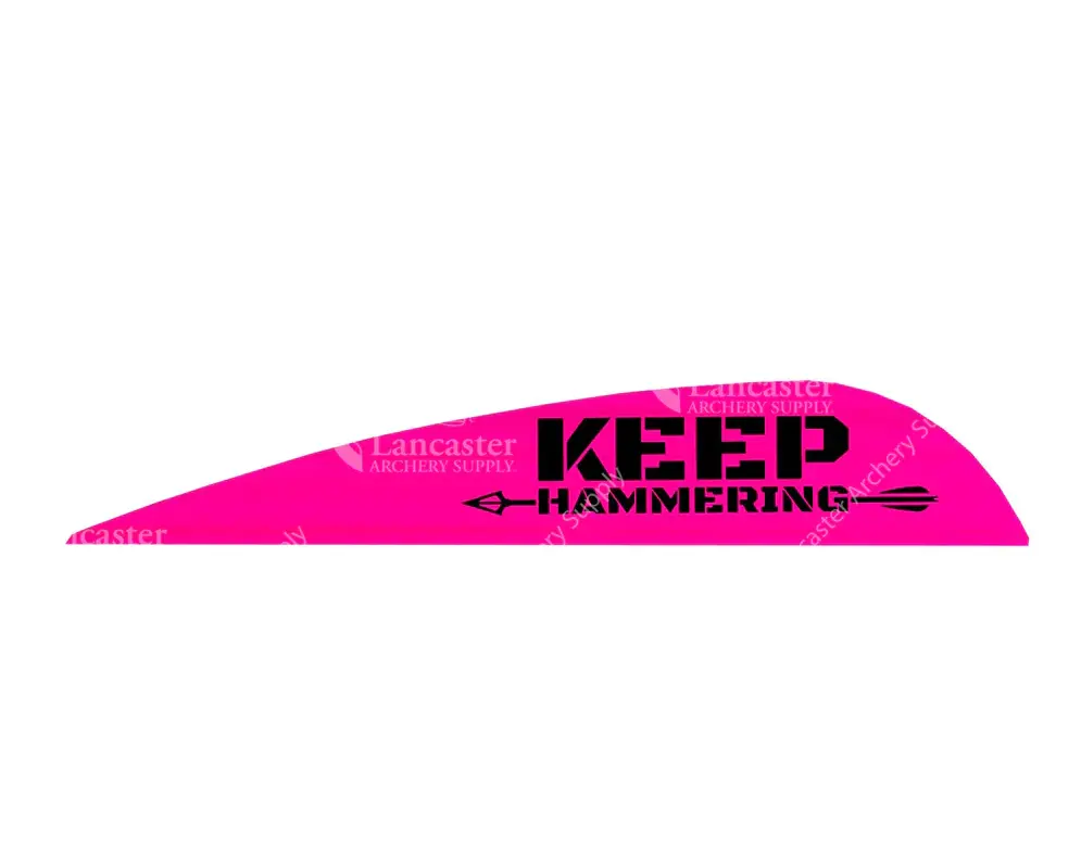  Оперение AAE Cameron Hanes "Keep Hammering" Hybrid 40 шт Розовый