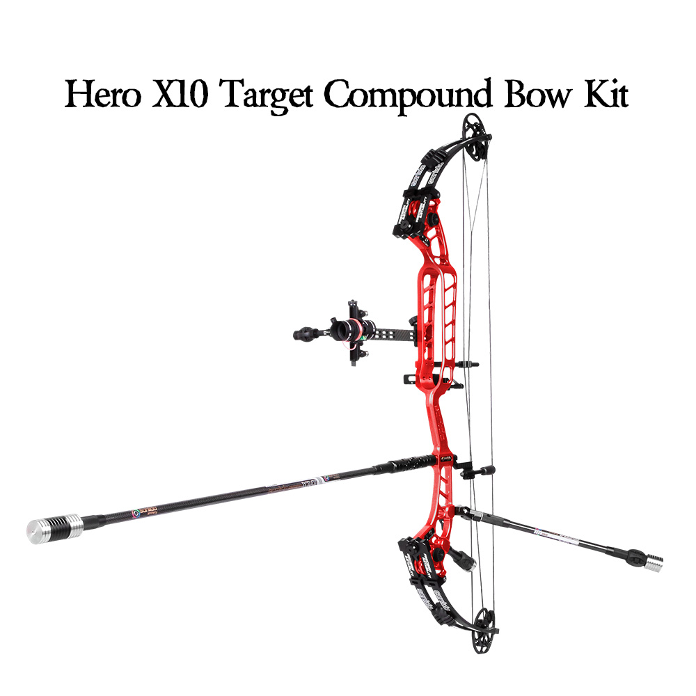 фото Спортивный блочный лук комплект Sanlida Hero X10 2.0 KIT Спортивный блочный лук комплект Sanlida Hero X10 2.0 KIT