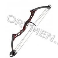 Лук блочный Хищник PRO (рубин)