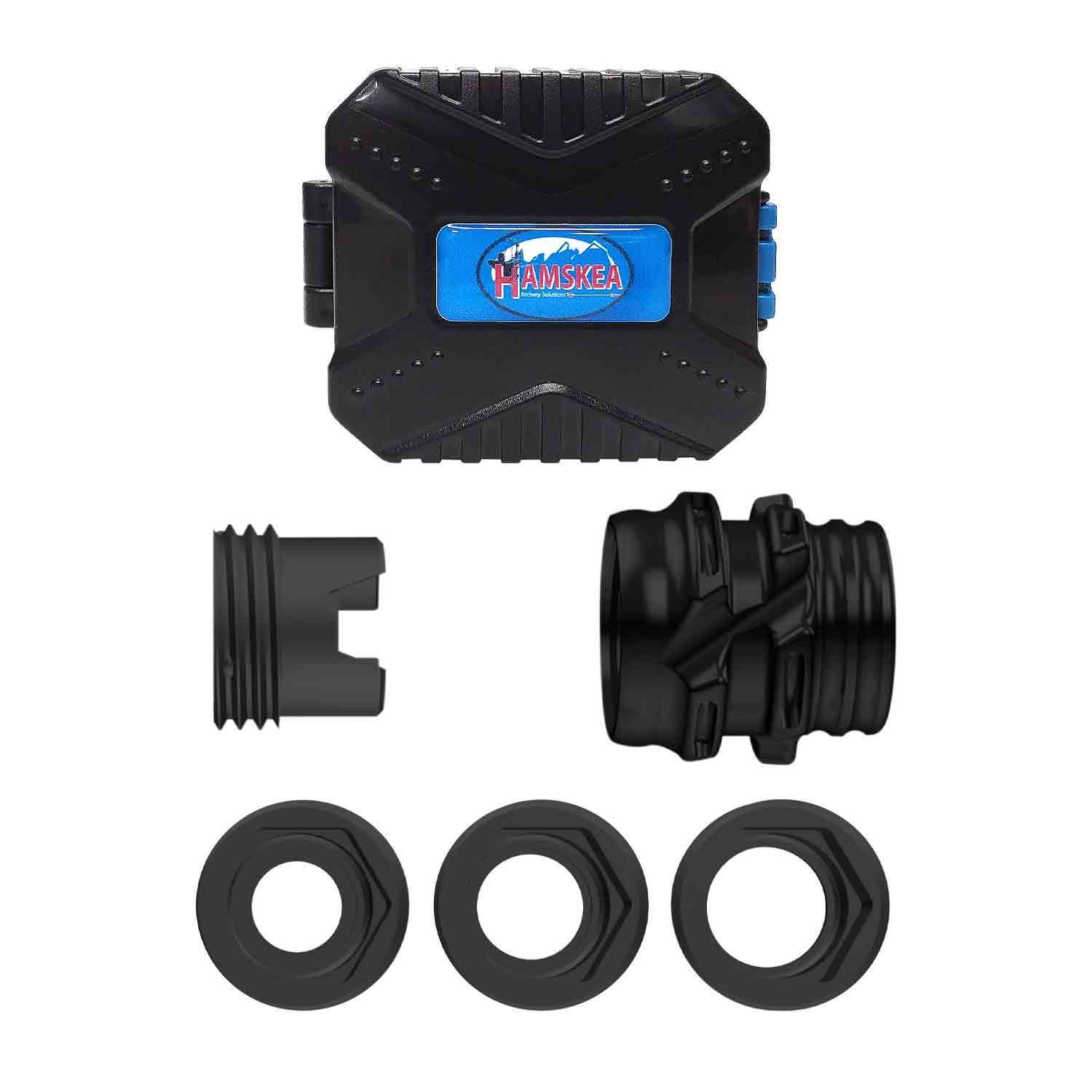 Пипсайт с набором апертур Hamskea FS Raptor Standard Peep System Kit