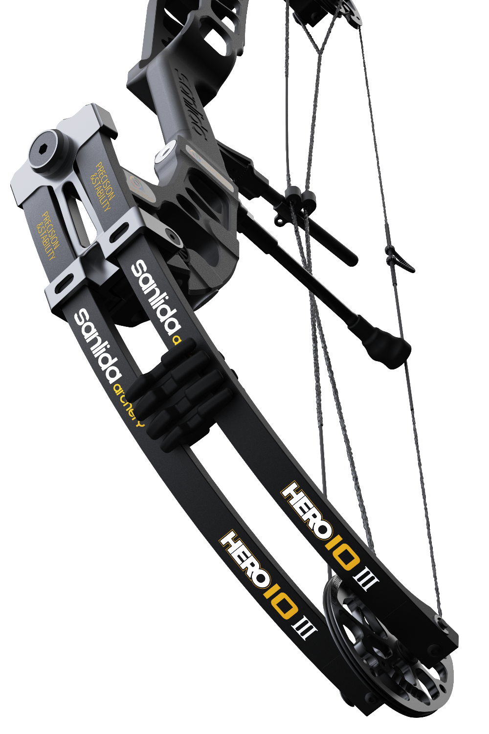 Спортивный блочный лук Sanlida Hero X10 III ver 3.0 40''