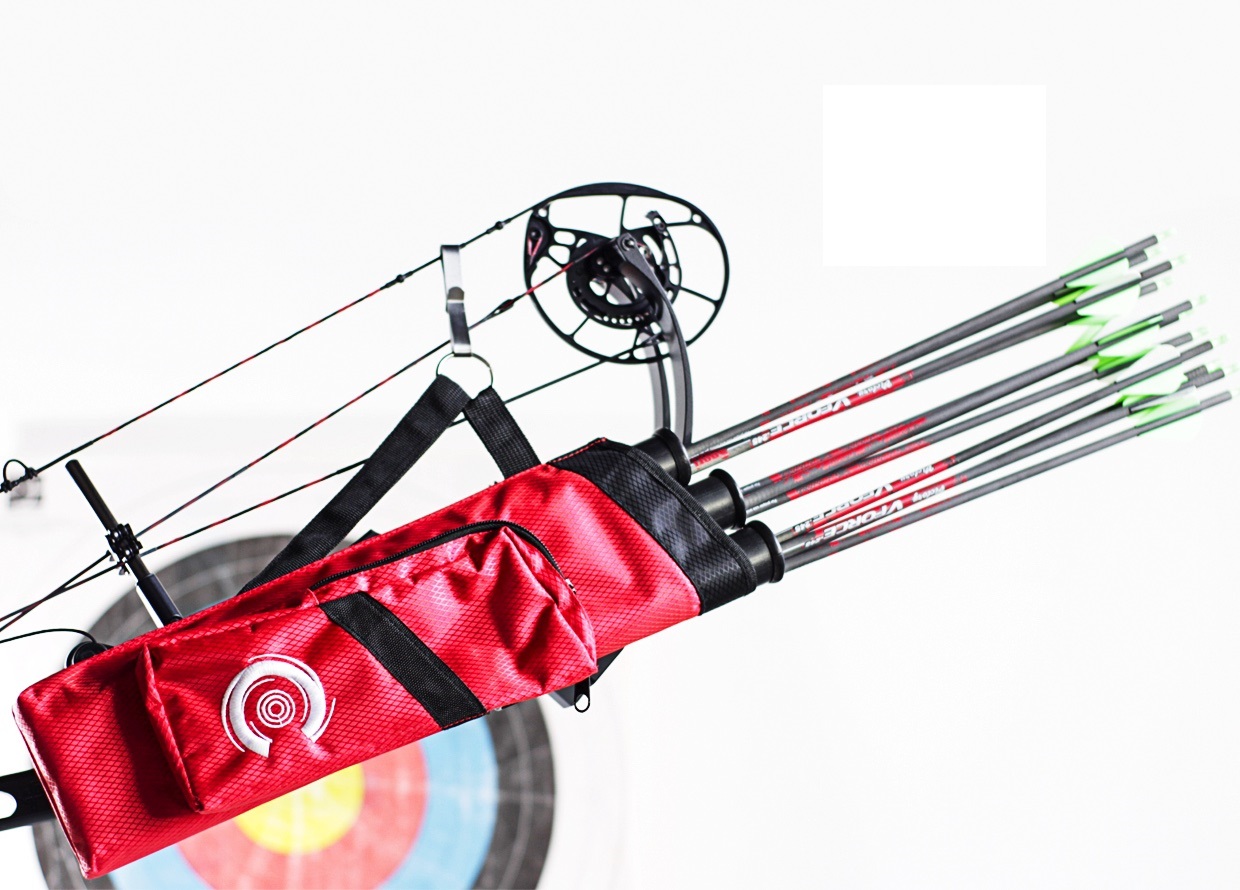 Колчан поясной basic plus (красный)