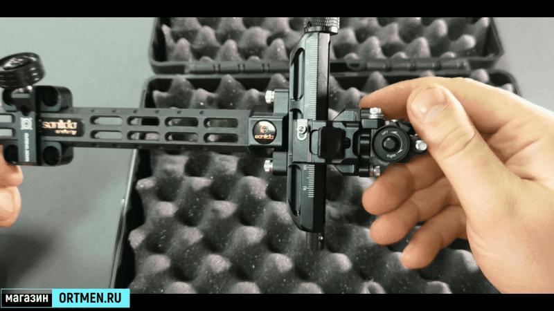 Обзор топового спортивного  прицела для блочного лука Sanlida Carbon X10