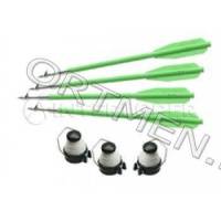 Набор для рыбной ловли для арбалета Аспид (4 гарпуна и 3 катушки)