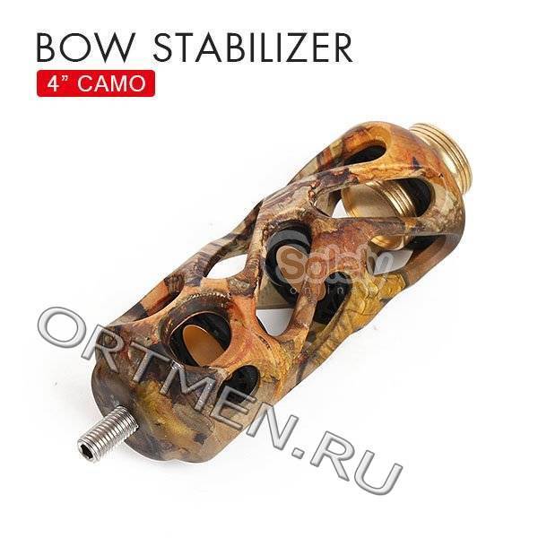 Стабилизатор Topoint Алюминиевый с дамперами 4 7oz (Камуфляж)