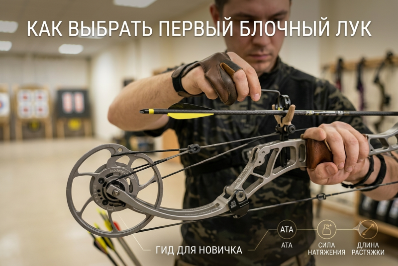 Как выбрать первый блочный лук новичку: гид и параметры