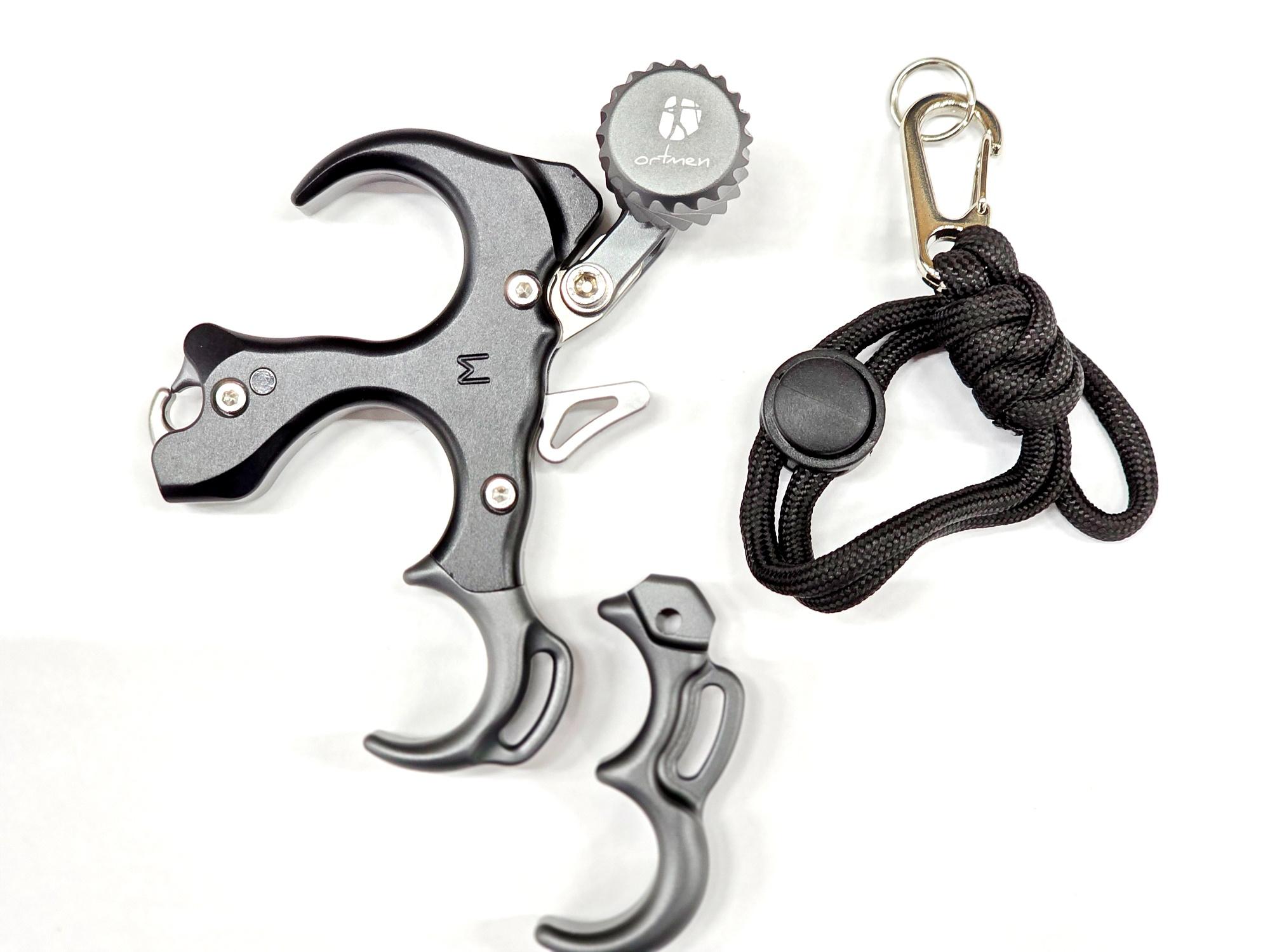 Релиз для стрельбы из лука BUTTON  на 3-4 пальца Черный Релиз для стрельбы из лука BUTTON  на 3-4 пальца Черный