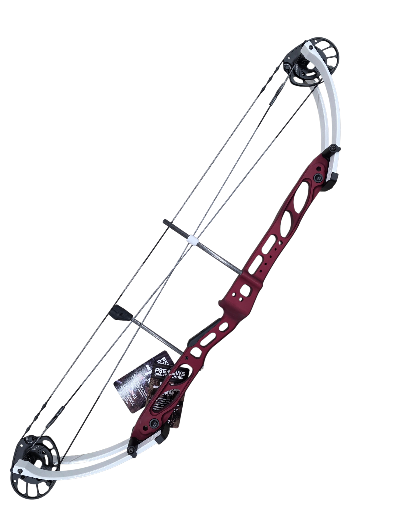 Лук блочный спортивный PSE Lazer X 2026 Красный  60 фунтов