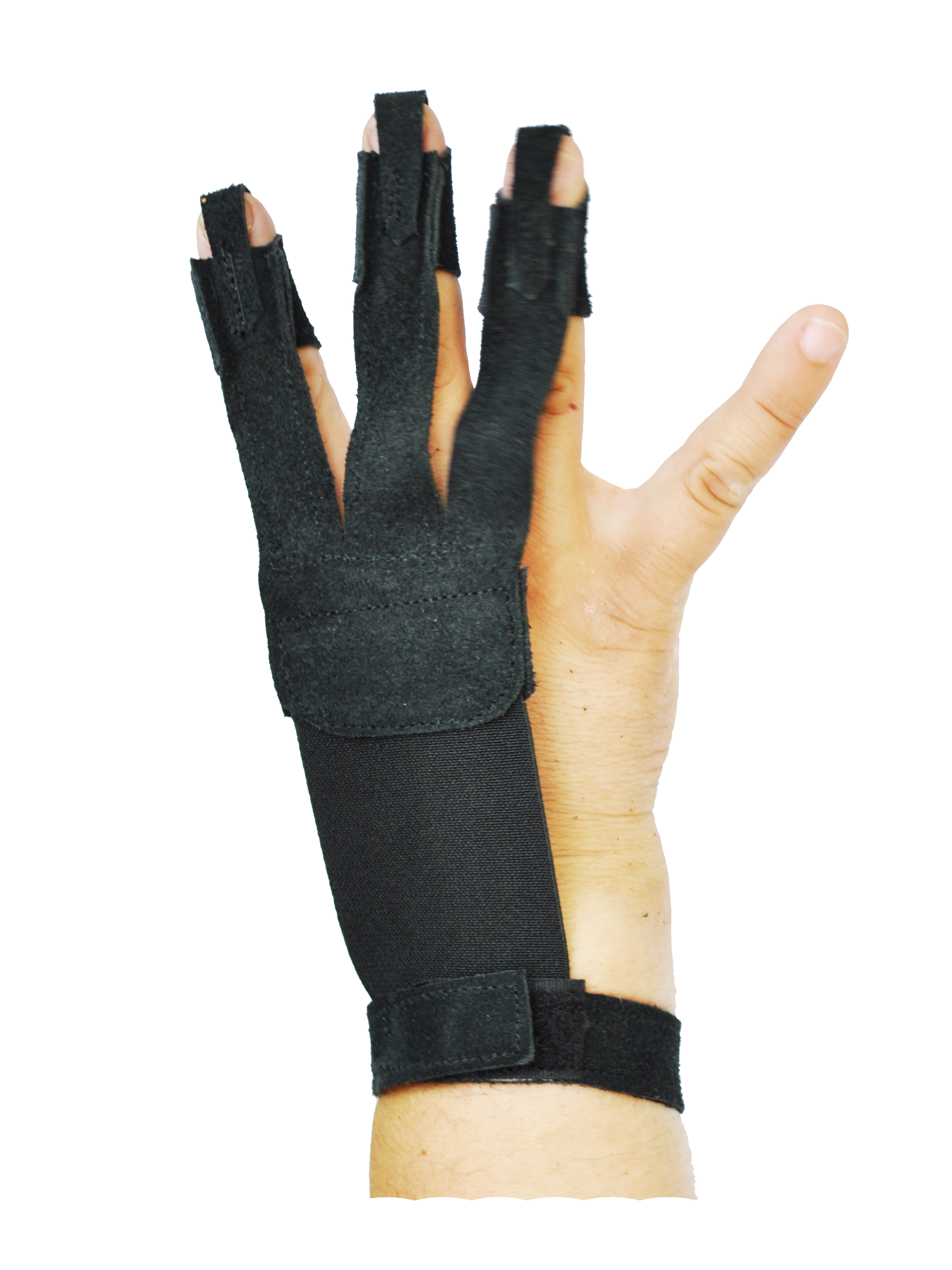 Напальчник для стрельбы из лука Ерка черная