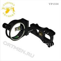 Прицел для блочного лука Topoint алюминий-пластик (5pin 0.29) TP1550