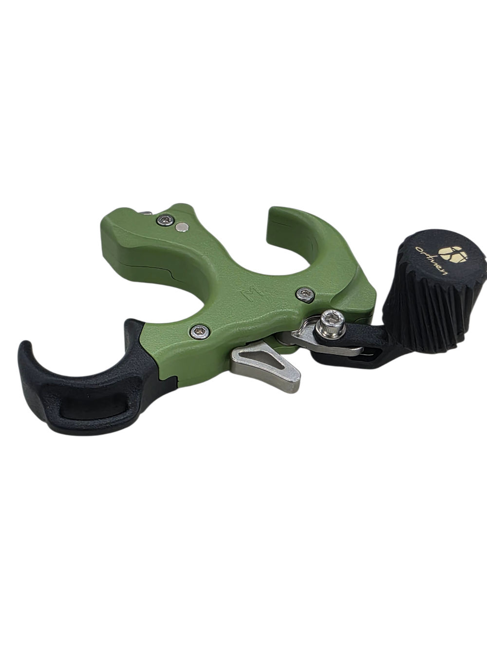 Релиз для стрельбы из лука BUTTON Pro Brass на 3-4 пальца Зеленый