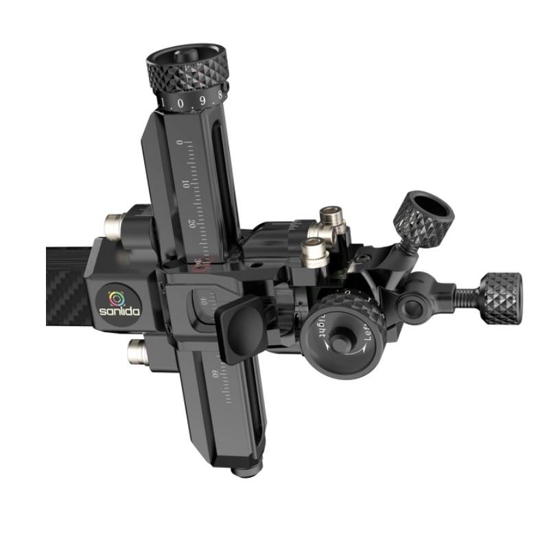 Спортивный прицел для блочного лука Sanlida Carbon X10 6" v3