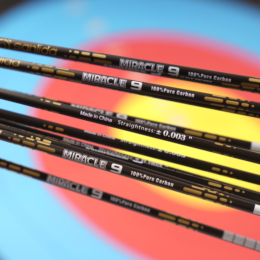 Стрела лучная спортивная Sanlida Miracle X9 ID 3.2 12 шт.