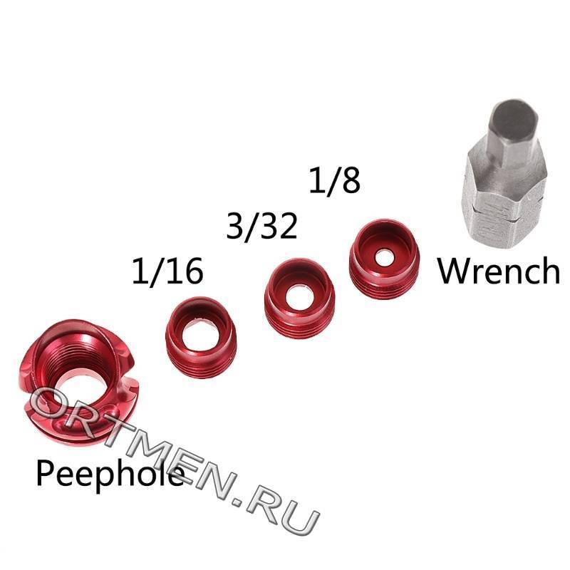 Пип-сайт с набором апертур 