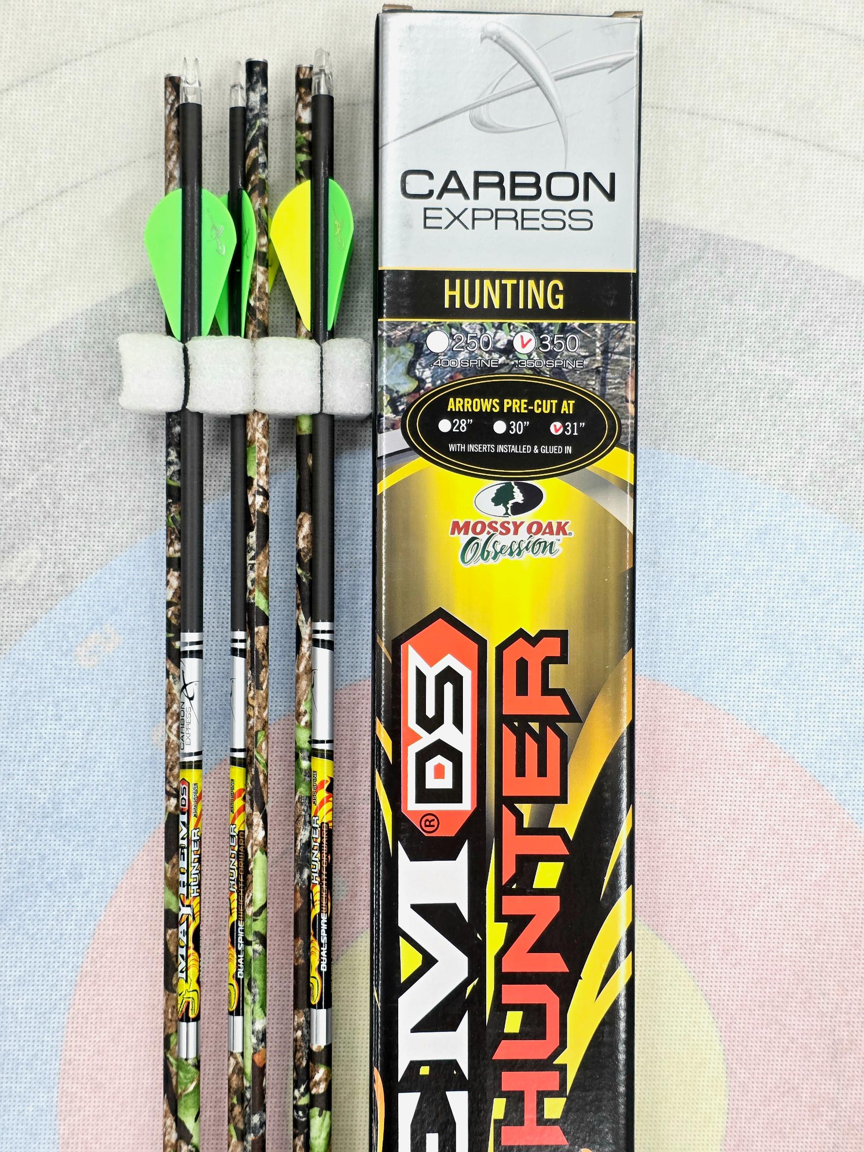 фото Стрела лучная Carbon Express Mayhem Hunter  DS 6 шт. Стрела лучная Carbon Express Mayhem Hunter  DS 6 шт.