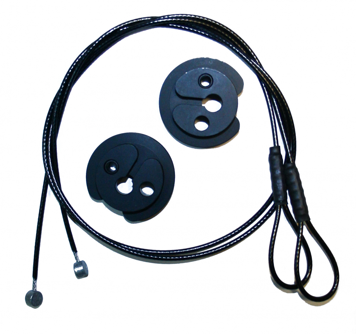 фото Комплект блоков с тросами для арбалета Гепард (черный) Комплект блоков с тросами для арбалета Гепард (черный)