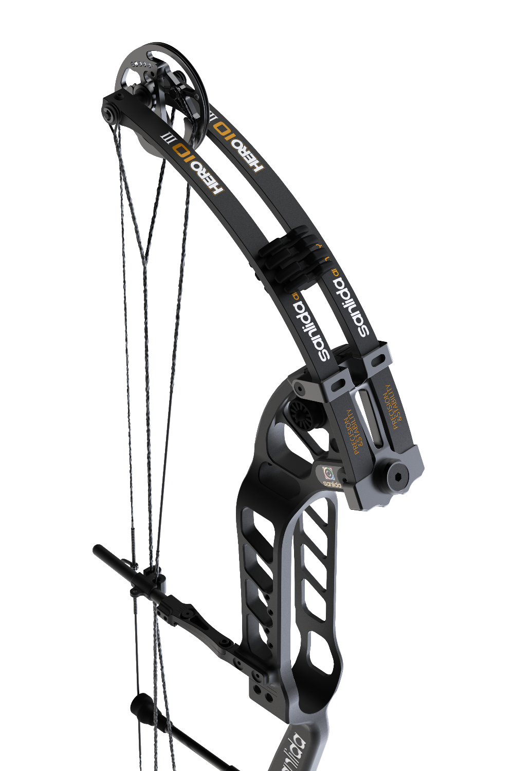 Спортивный блочный лук Sanlida Hero X10 III ver 3.0 37''