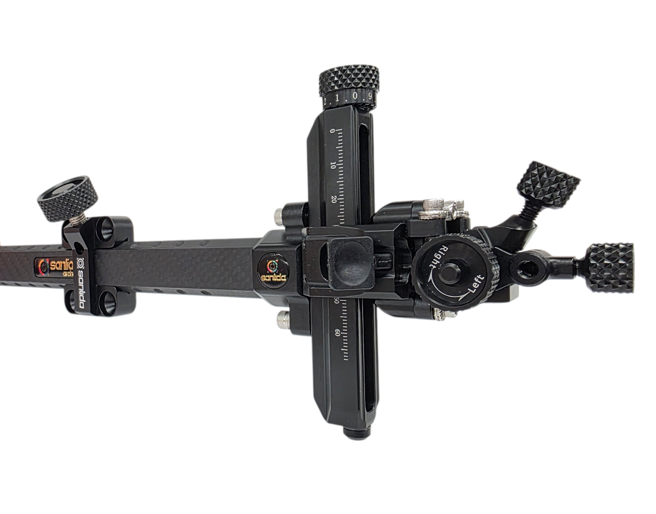 Спортивный прицел для блочного лука Sanlida Carbon X10 9" v3