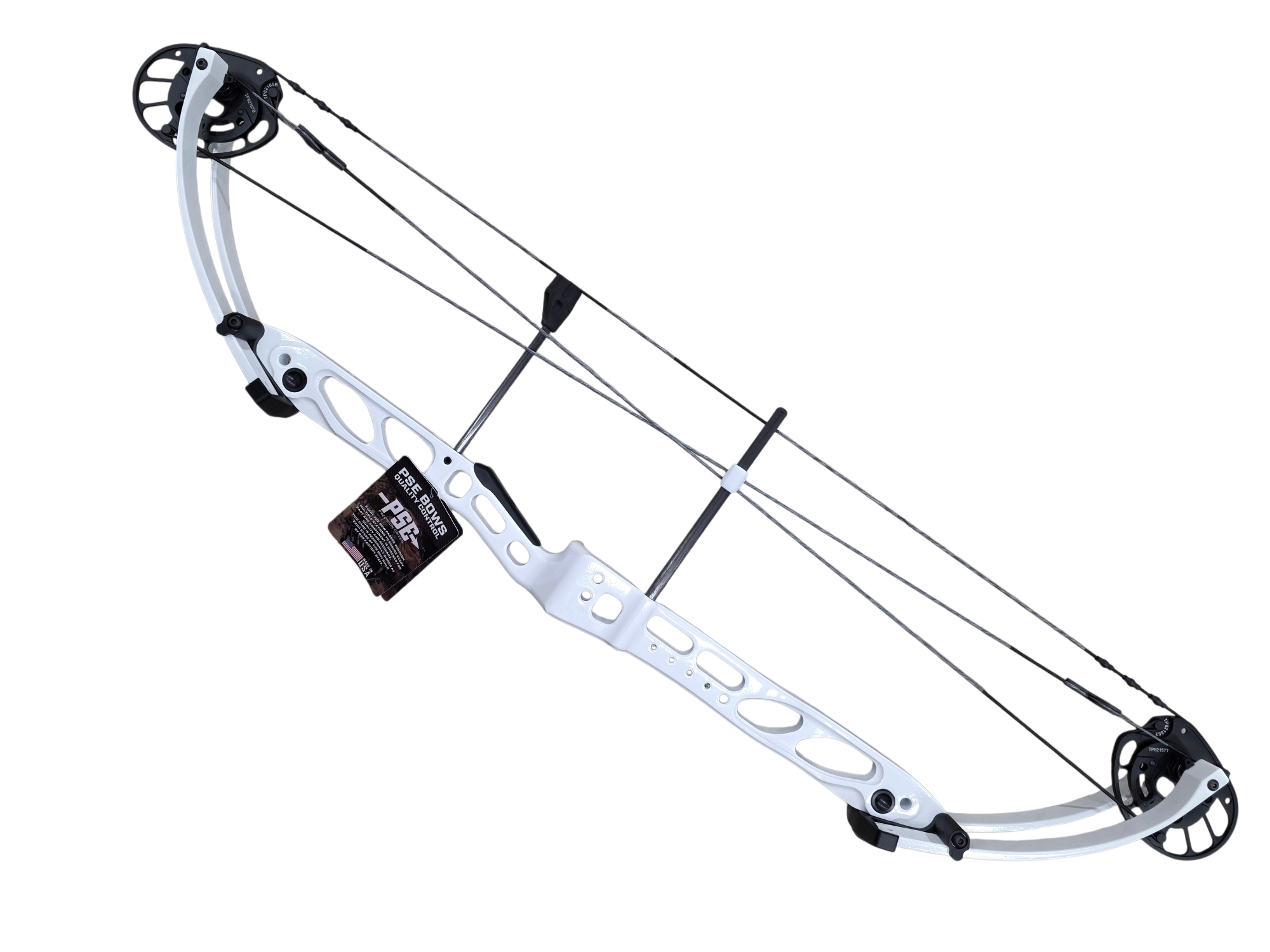 Лук блочный спортивный PSE Lazer X 2026 Белый 50 фунтов